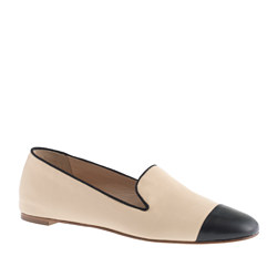 Darby cap toe loafers