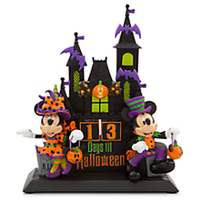 Minnie and Mickey Mouse Halloween Calendar