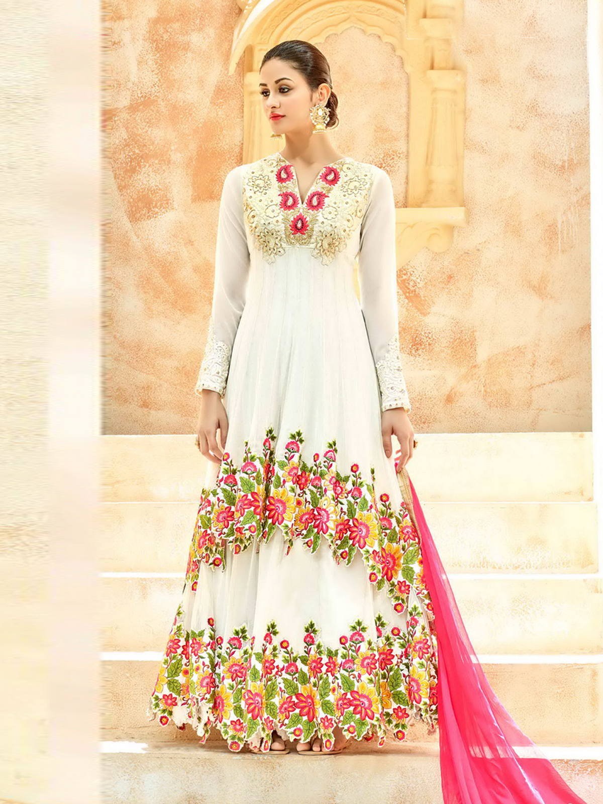 Buy Inddus Gratifying White...