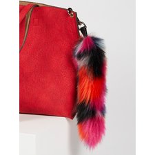 Faux Fur Tail Bag Charm