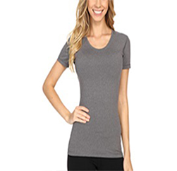 Grey Dry Fit T Shirt Wholesale