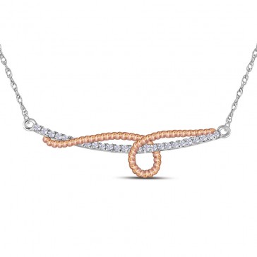 0.16Cttw Diamonds Fancy Pen...