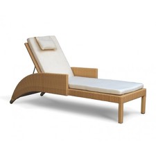 Sorrento Multi Position Rattan Sun Lounger
