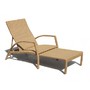 Monaco Outdoor Rattan Sun Lounger 