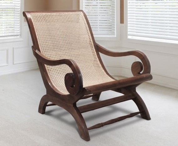 Capri Teak Lazy Chair - Rec...