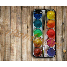 iPhone 5 Case iPhone 5 Cover iPhone 5 Cases unique case for apple iPhone 5 - Water color paintbox