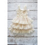 Flower Girl Dress - Lace Flower girl dress - Baby Lace Dress - Rustic - Country Flower Girl - Lace Dress - Ivory Lace dress -  Bridesmaid
