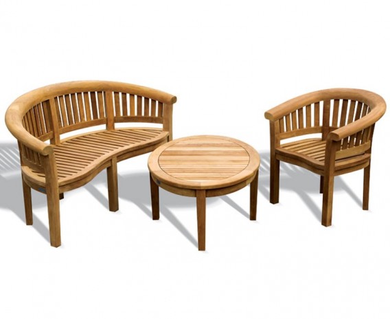 Aria Teak Coffee Table, Ben...