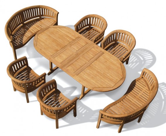 Wimbledon Teak Table and Be...