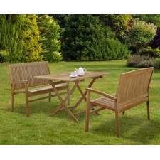 Rimini Teak Table and Benches Set