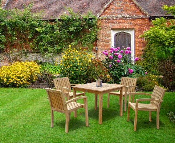 Monaco 4 Seater Garden Tabl...