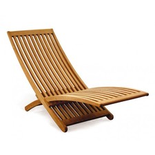 Chelsea Modern Teak Lounger