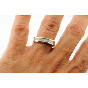 Mens Wedding Ring 10K Yello...