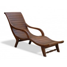 Capri Teak Lounger