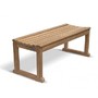 Westminster Teak 4ft Backless Garden Bench