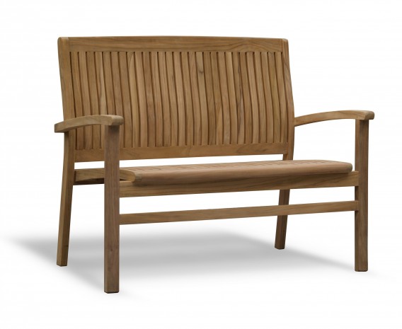 Bali Teak 2 Seater Stacking...