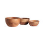 3-pack Wooden Bowls | Natural