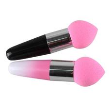2016 Hot Selling 1 Pc Hot Pink Cosmetic Makeup Foundation Liquid BB Cream Soft Lollipop Sponge Brush 5WA6 7GY9 8LTO
