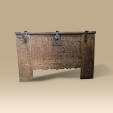 An Important Oak Chest Dating To The 14th Century