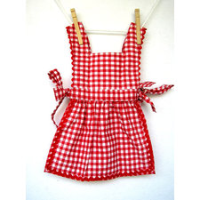 Lil Red Riding Hood Costume Pinafore