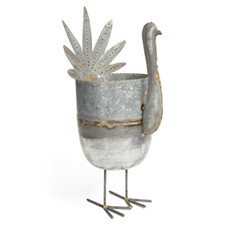 Creative Co-Op Turkey Metal Bucket