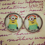 Despicable me minions stud earring