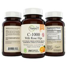  Vitamin C-1000 Mg with Rose Hips