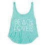 Sky-Blue Beach Lover Crop tee Manufacturers