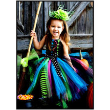 Wicked Witch Halloween Costume Tutu Dress and Witch Hat Order Now through September 15th