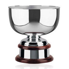 Silver plated supreme cup, 452 Plain 12.25"