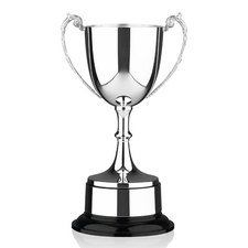 Silver plated prestige cup, 486 STAFFORDSHIRE 8.25"