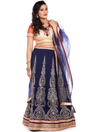 Buy Designer Lehenga Collec...