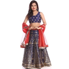 Buy Stylish Art Silk Lehengas by Chhabra555 (Pick Any 1)