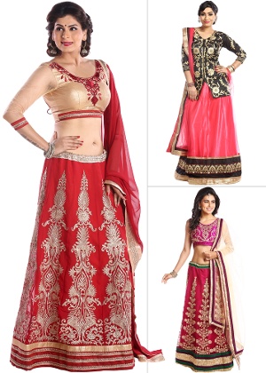 Buy Designer Lehengas By Ch...