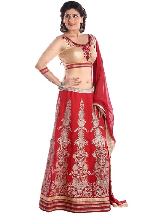 Buy Designer Lehengas By Ch...