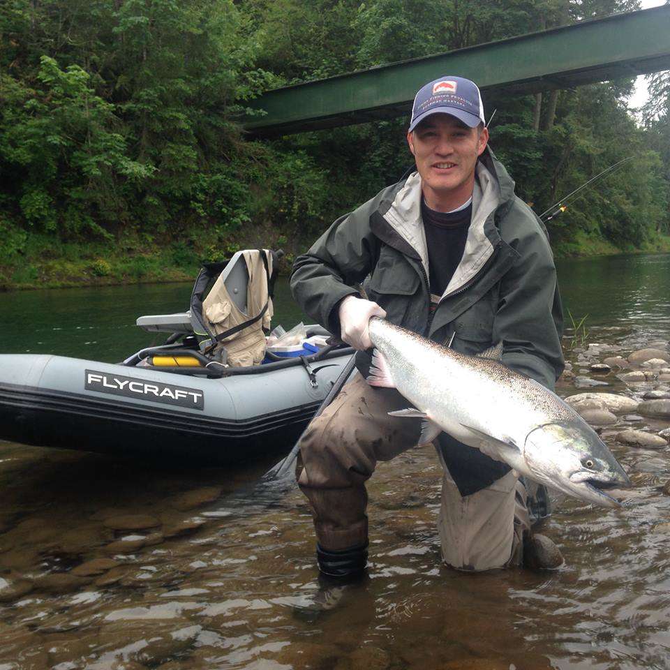 Drift Boat + Inflatable Fishing Boat = Stealth Boat