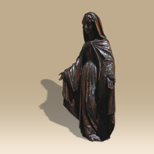 A 17th Century Statue of The Virgin Mary