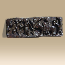 A 15th/16th Century Oak Carved Frieze