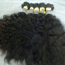 BULK HAIR FOR BRAIDING CURLY