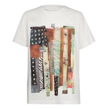 Abstract White Half Sleeve Boys’ Tee Manufacturers