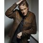 Angus MacGyver Biker Brown Jacket