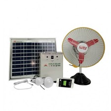 Oorja Solar Home Light 2 LED With Fan System