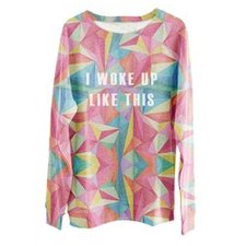 Gabriela Geometric Pink Girls’ Tee Suppliers