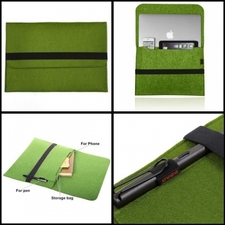 Smart Wool Felt Sleeve Case Cover Bag For Macbook Pro Retina