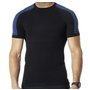 Bodycon Phantom Black Seamless T-Shirt Manufacturers