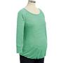 Maternity Slub-Knit Jersey Tops
