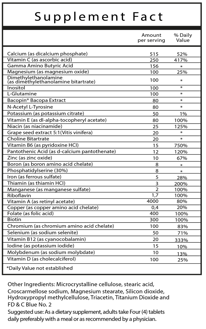 FOCUS X BRAIN 1 Month Suppl...