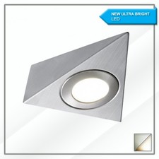 New High Brightness LED - Triangle LED Under Cabinet Light - Warm White/Neutral White