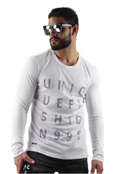 Mens Graphic Mesh Shirt