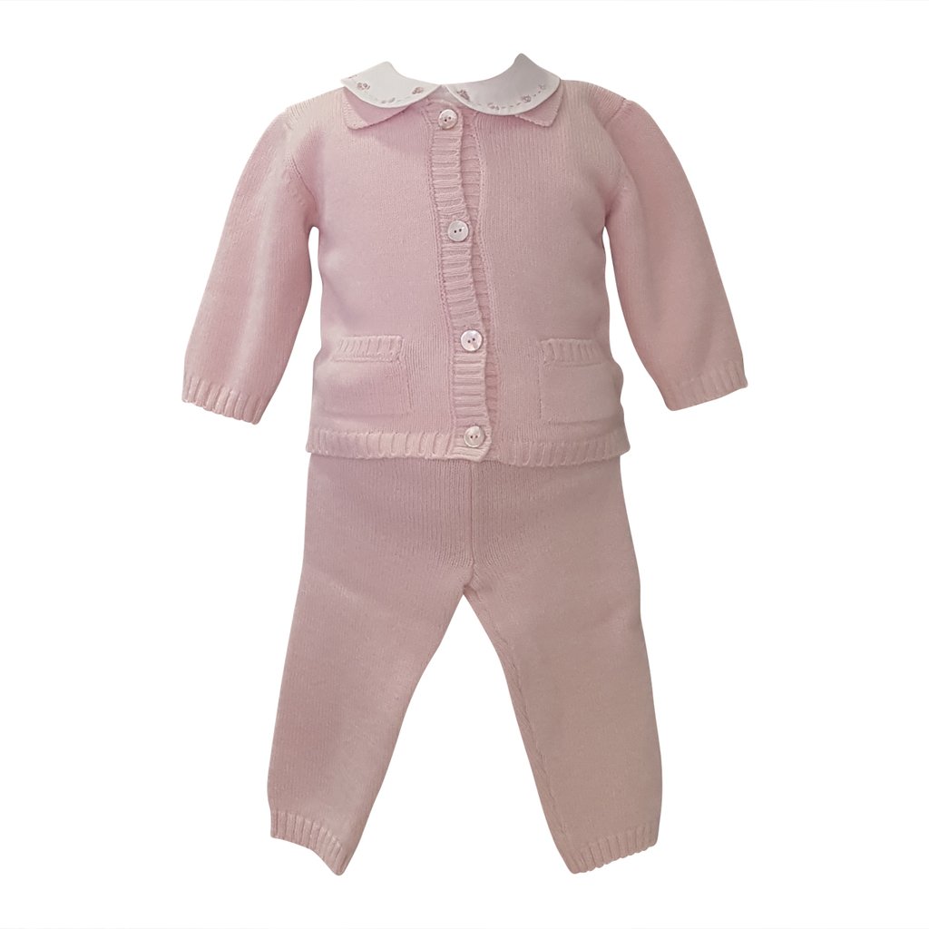 Baby Girl Italian Knit 3-Pi...